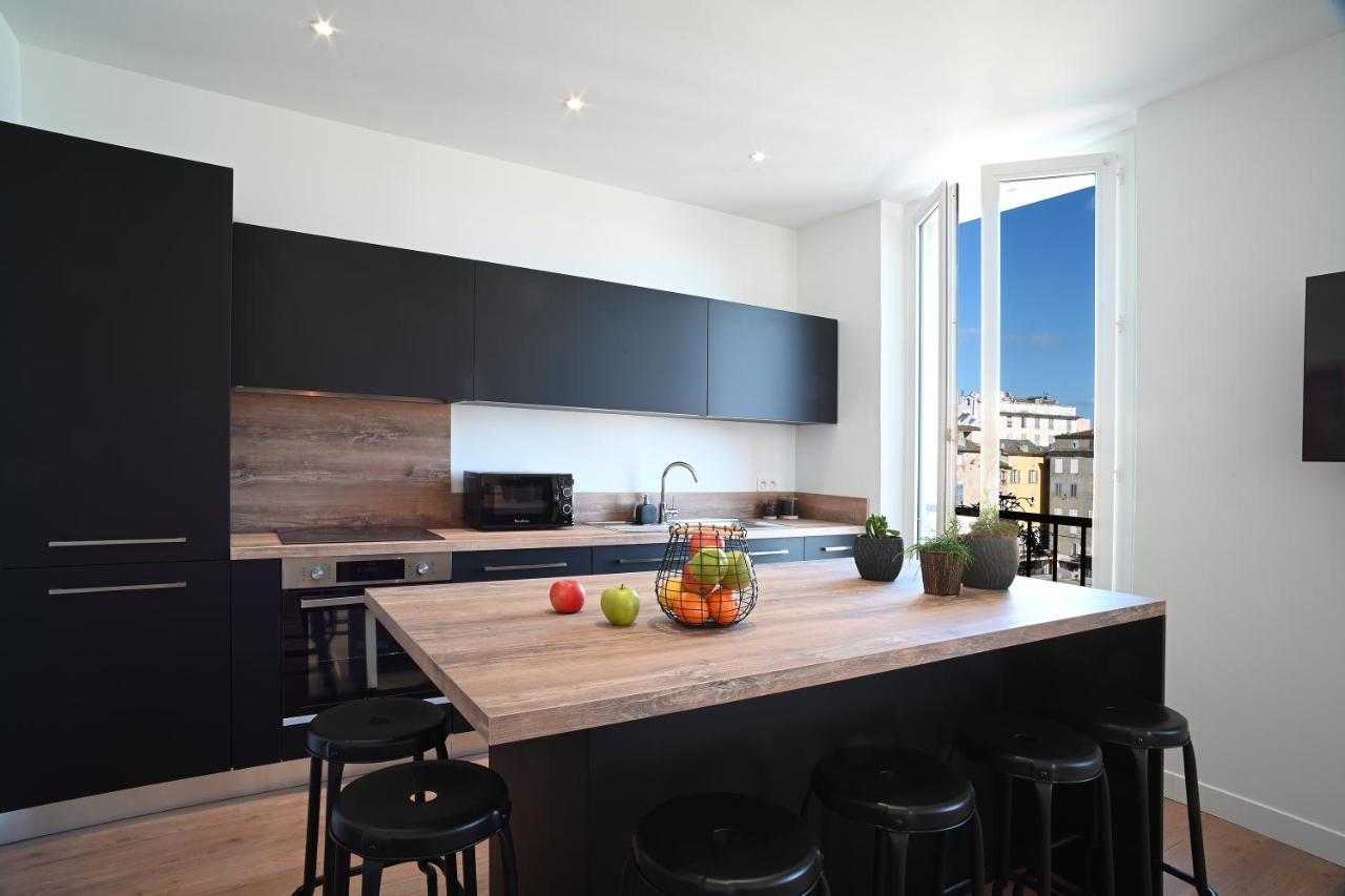 Sognu Di Matteu - Bel Appartement Entierement Climatise - Vue Mer, Vieux Port Bastia Bastia  Esterno foto