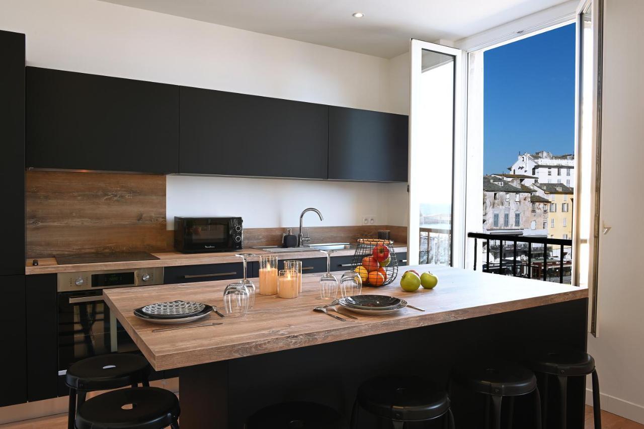 Sognu Di Matteu - Bel Appartement Entierement Climatise - Vue Mer, Vieux Port Bastia Bastia  Esterno foto